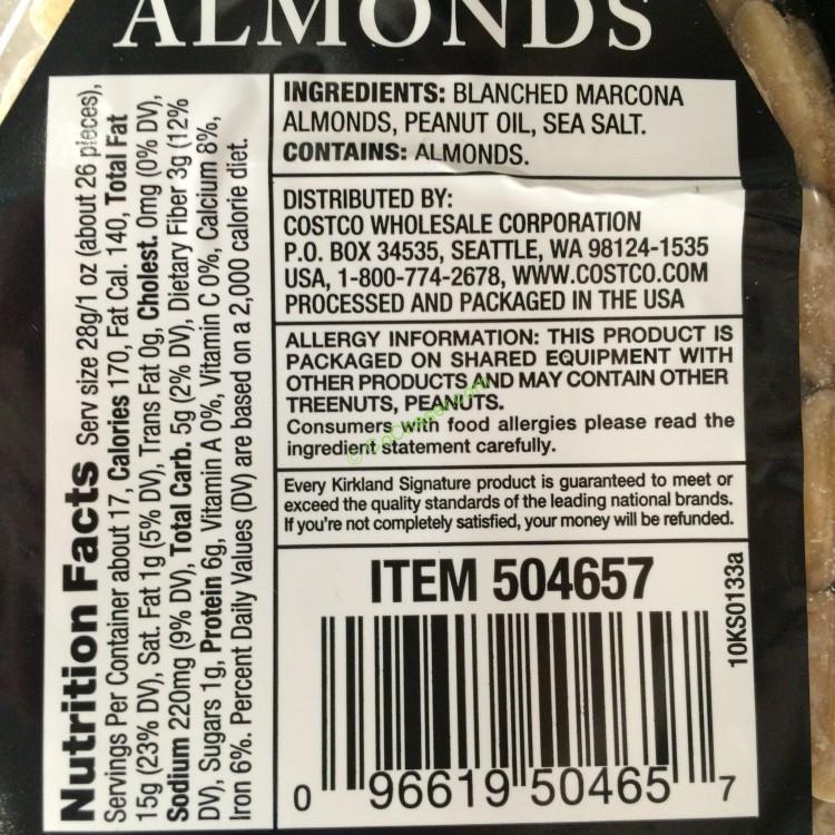Kirkland Signature Marcona Almonds 17.63 Ounce Jar CostcoChaser