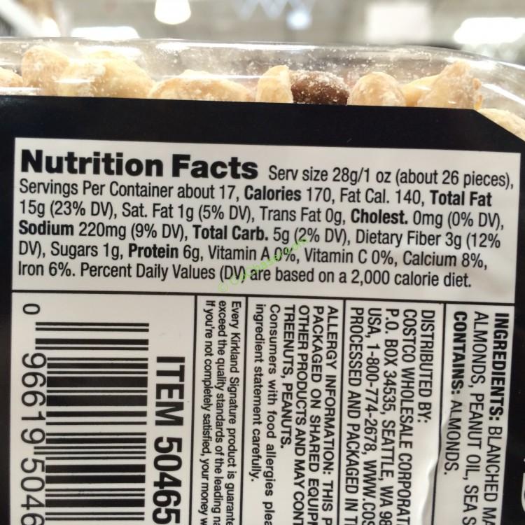 Kirkland Signature Marcona Almonds 17.63 Ounce Jar CostcoChaser