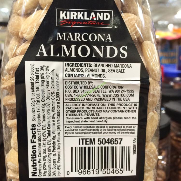 Kirkland Signature Marcona Almonds 17.63 Ounce Jar CostcoChaser
