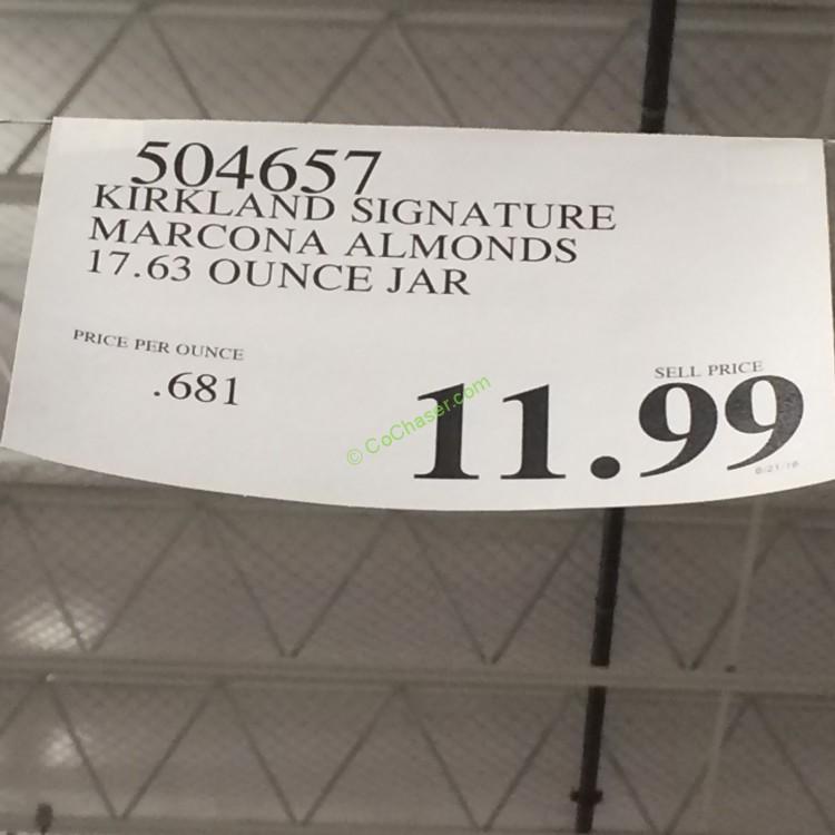 Kirkland Signature Marcona Almonds 17.63 Ounce Jar CostcoChaser
