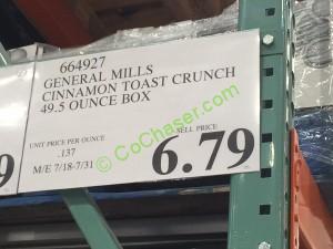 Costco-664927-General Mills-Cinnamon-Toast-Crunch-tag
