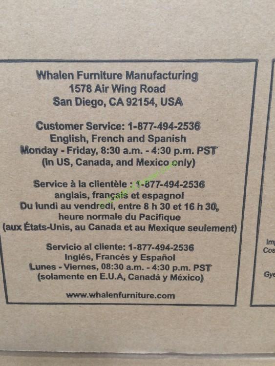 Costco-697334-Bayside Furnishings Ladder Bookcase-conta