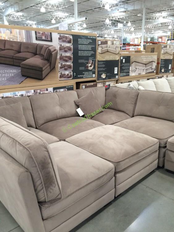 Bainbridge 7PC Modular Fabric Sectional Model COU4278157PCSETK