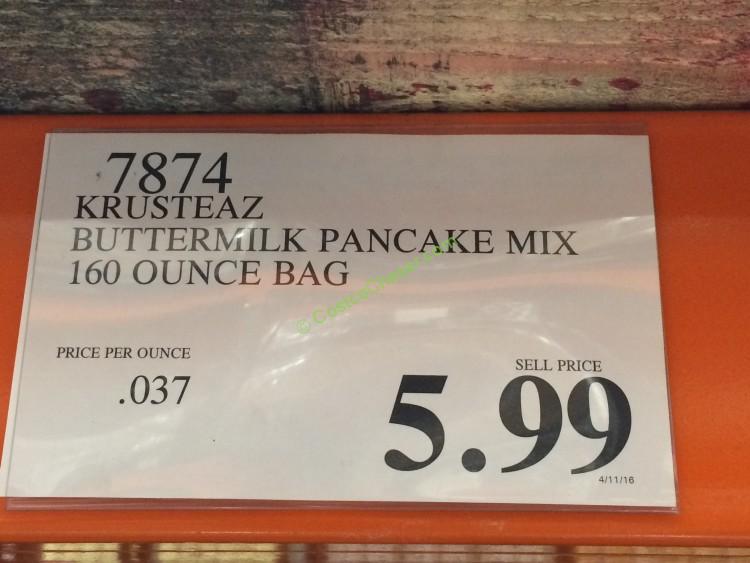Costco7874KrusteazButtermilkPancakeMixtag CostcoChaser