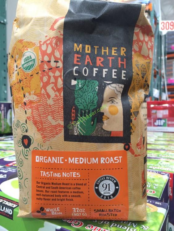 Mother Earth Coffee Organic Medium Roast 2 Pound Bag