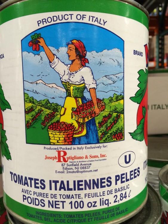 Nina Peeled Tomatoes 106 Ounce Can CostcoChaser