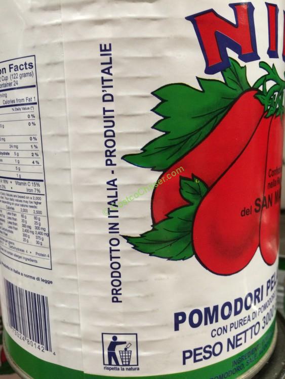 Nina Peeled Tomatoes 106 Ounce Can CostcoChaser