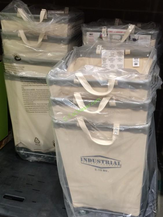 Seville Classics, Inc. Canvas Hamper Cart ModelTF160401 CostcoChaser