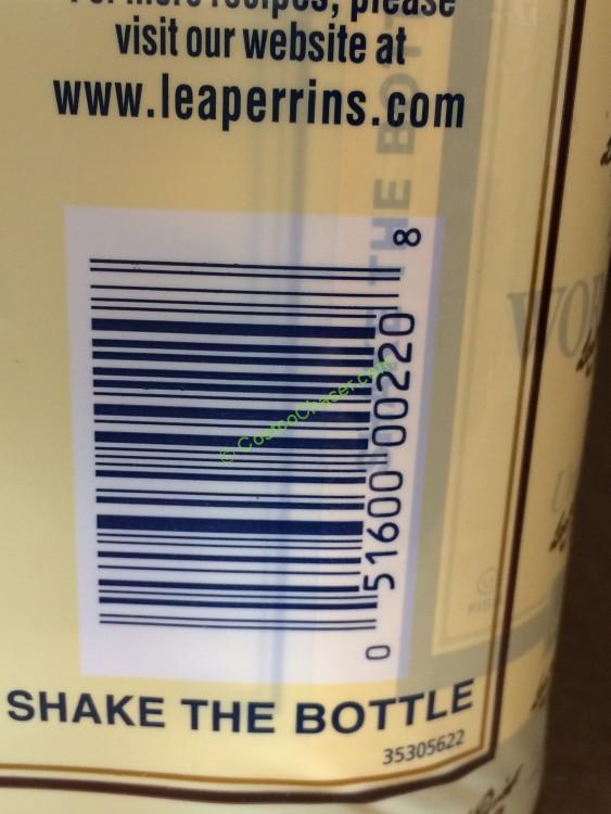 Costco935109 LEA PerrinsWorcestershireSaucebar CostcoChaser
