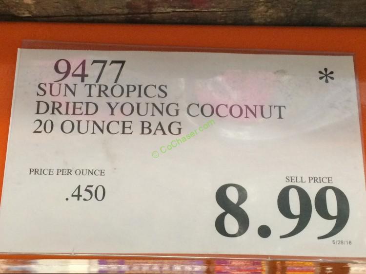 Costco9477SunTropicsDriedYoungCoconuttag CostcoChaser