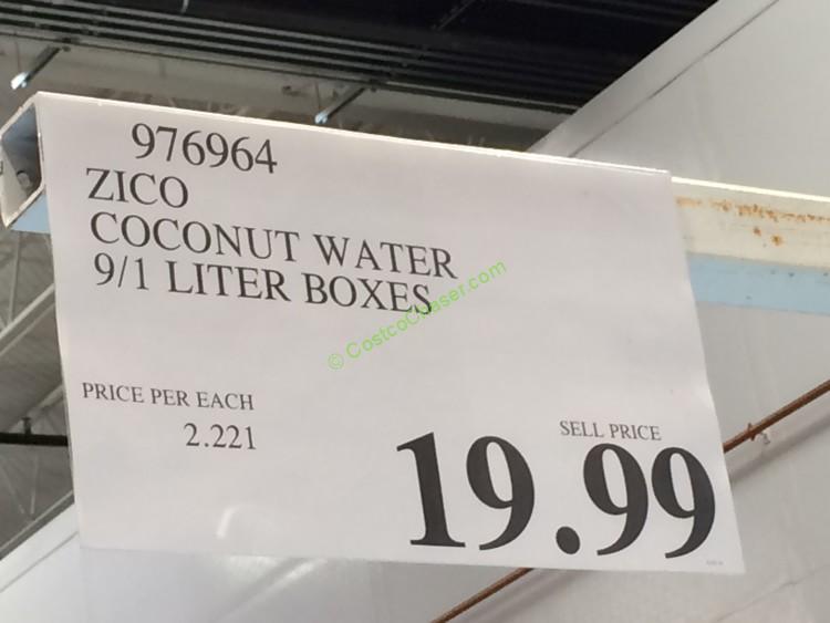 Costco976964ZICOCoconutWatertag CostcoChaser