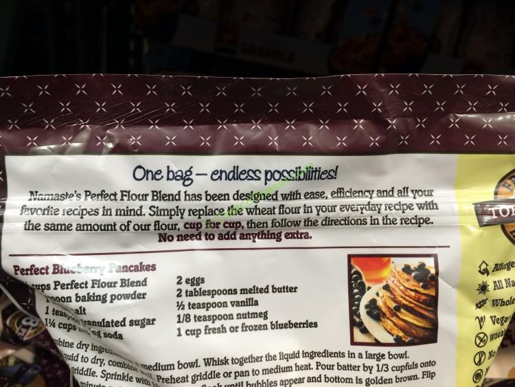 Namaste Foods Gluten Free Perfect Flour Blend 5 Pound Bag CostcoChaser