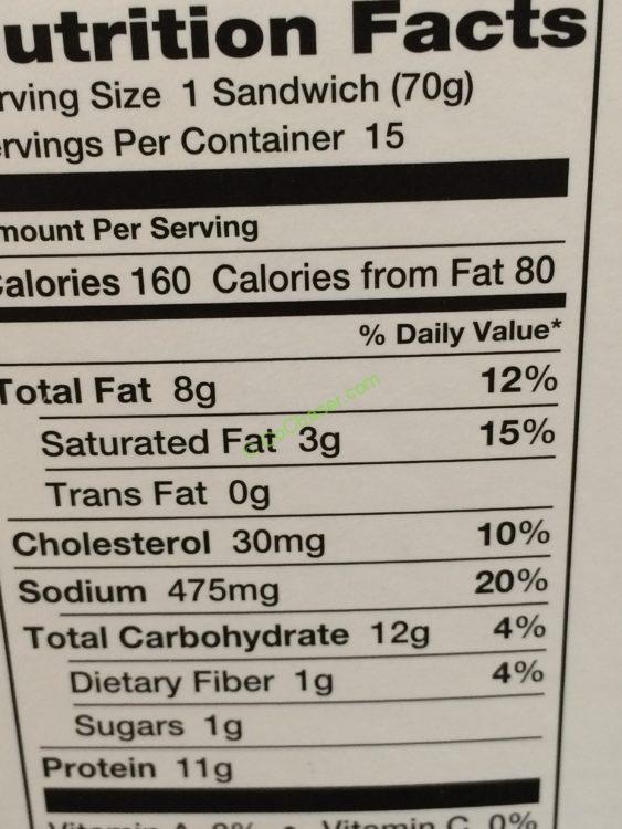 Sandwich Bros ABF Chicken Melt 15 Count Box CostcoChaser