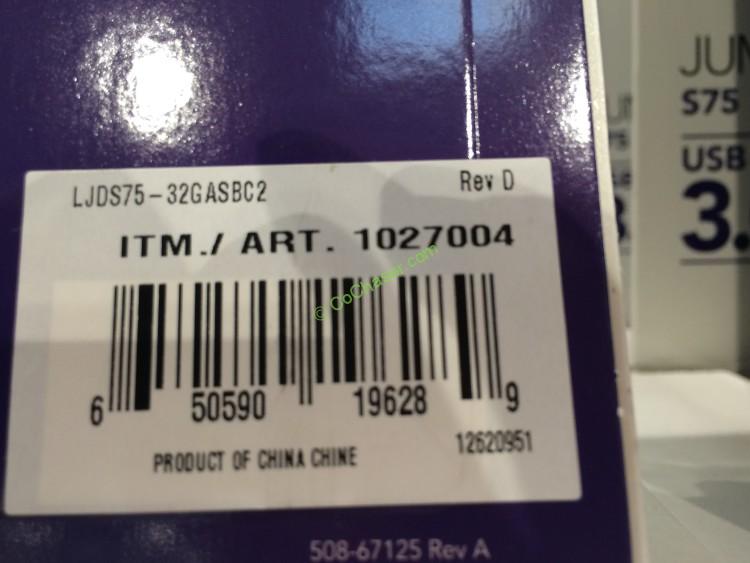 Costco1027004 LexarJumpDriveS7532GBUSB3 FlashDrivebar