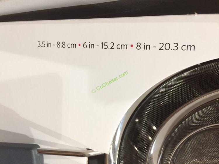 Costco1040514Tramontina3PkMeshStrainerswithSiloneHandlespart