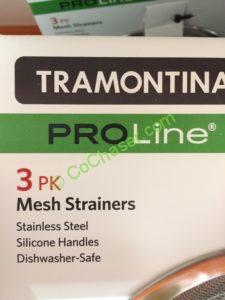 Costco-1040514-Tramontina-3Pk-Mesh-Strainers-with-Silone-Handles-spec1