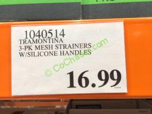 Costco-1040514-Tramontina-3Pk-Mesh-Strainers-with-Silone-Handles-tag