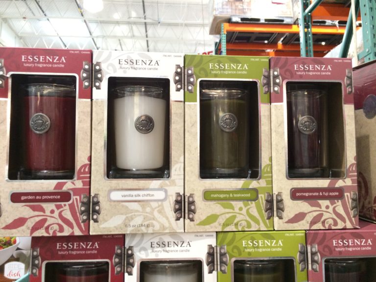 Essenza 4PK Wax Candle CostcoChaser