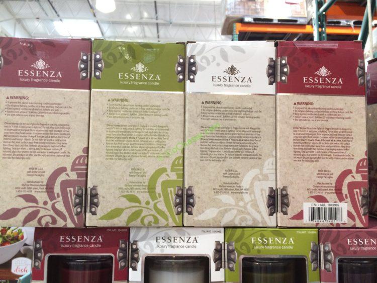Costco1049999Essenza4PKWaxCandlebox CostcoChaser