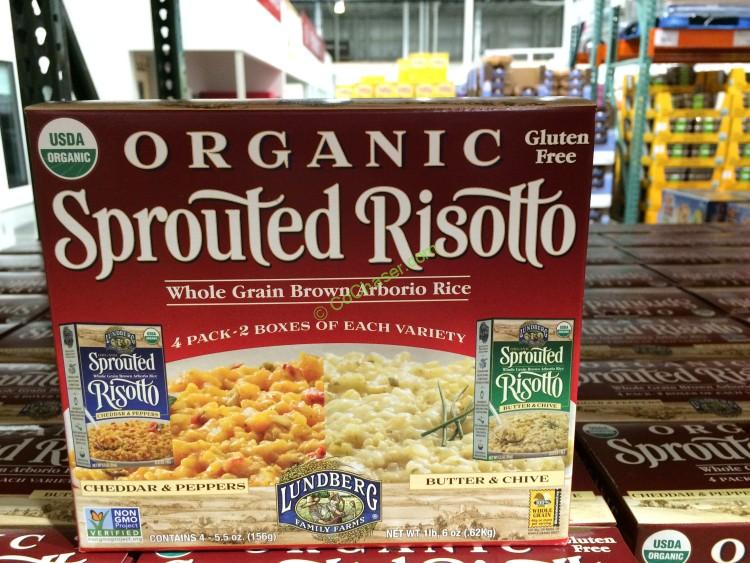 Lundberg Organic Sprouted Risotto 4/5.5 Ounce Boxes