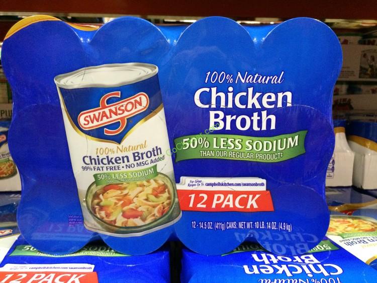 Swanson’s Chicken Broth 12/14 Ounce Cans