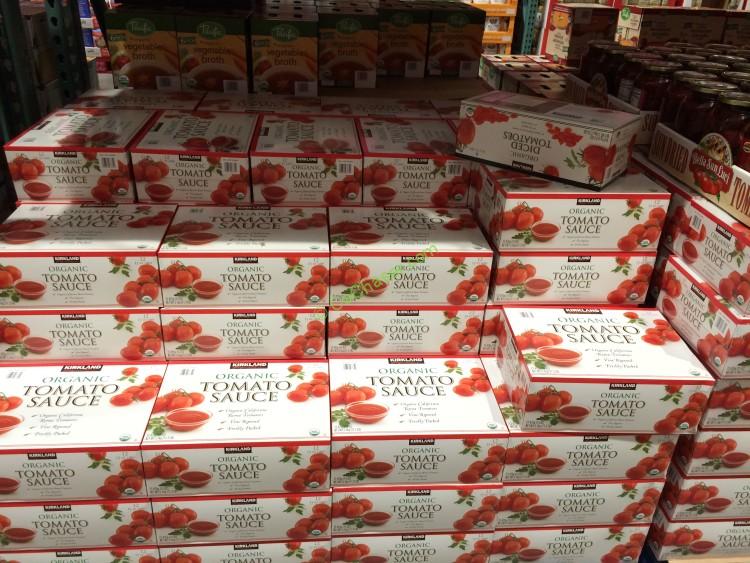Kirkland Signature Organic Tomato Sauce 12/15 Ounce Cans CostcoChaser
