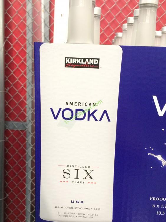 Kirkland Signature Premium Domestic Vodka 1.75 Liter CostcoChaser