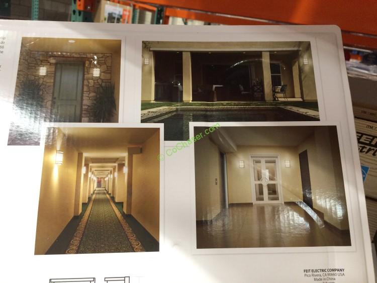 Feit Electric LED Wall Sconce Indoor/Outdoor 2 PACK CostcoChaser