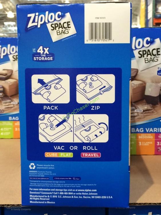 Costco707373ZiplocSpaceBag14PCuse CostcoChaser