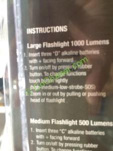 Costco-917951-Feit-LED-Flashlight-Kit-1000-Lumen-spec2