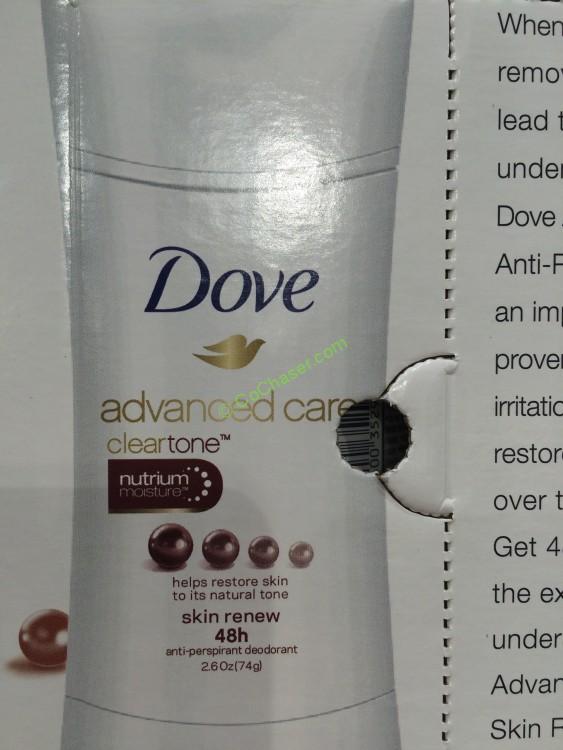 Costco938780DoveAdvancedCareDeodorantpart CostcoChaser