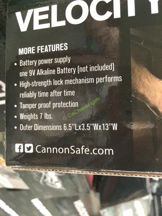 Costco943772CannonHandgunSafeVelocityVaultspec4 CostcoChaser