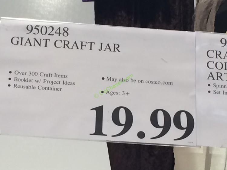 Costco950248GiantCraftJartag CostcoChaser