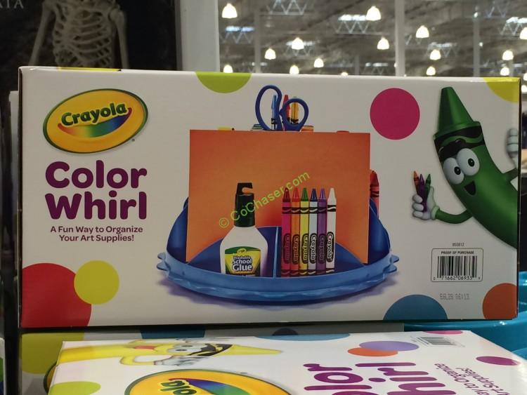 Costco950812CrayolaColorWhirlCaddyArtSupplySetpic CostcoChaser