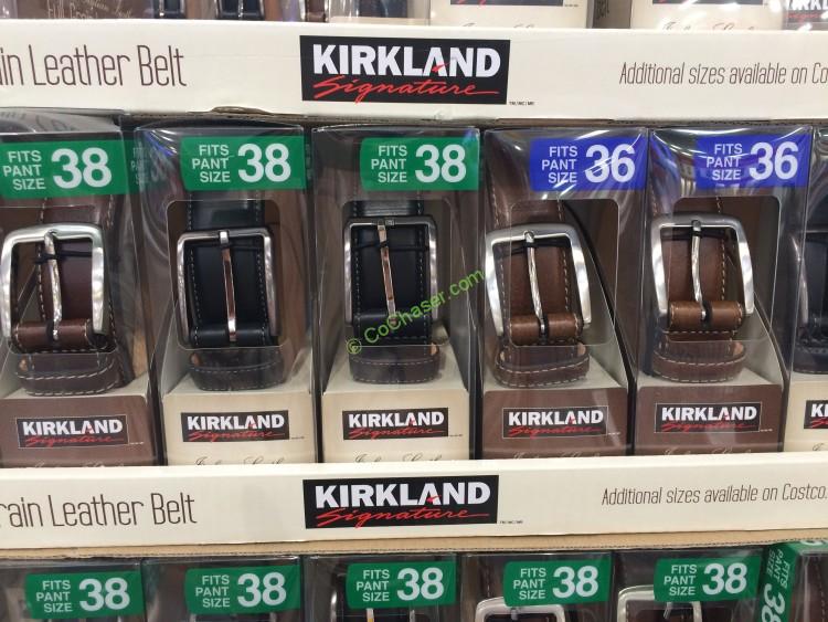 Kirkland Signature Men’s Italian Leather Belt – CostcoChaser