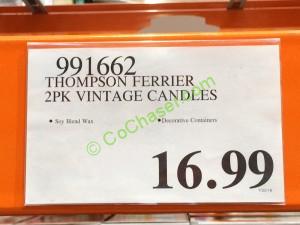 Costco-991662-Thompson-Ferrier-2PK-Vintage-Candles-tag
