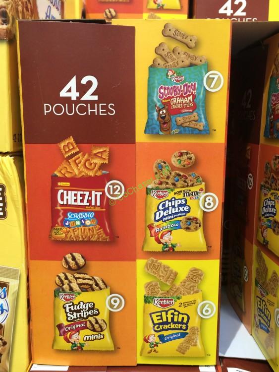 Keebler Cookie & Cracker Pack 42 Count Box CostcoChaser