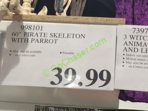 Costco-998101-60-Pirate-Skeleton-with-Parrot-tag