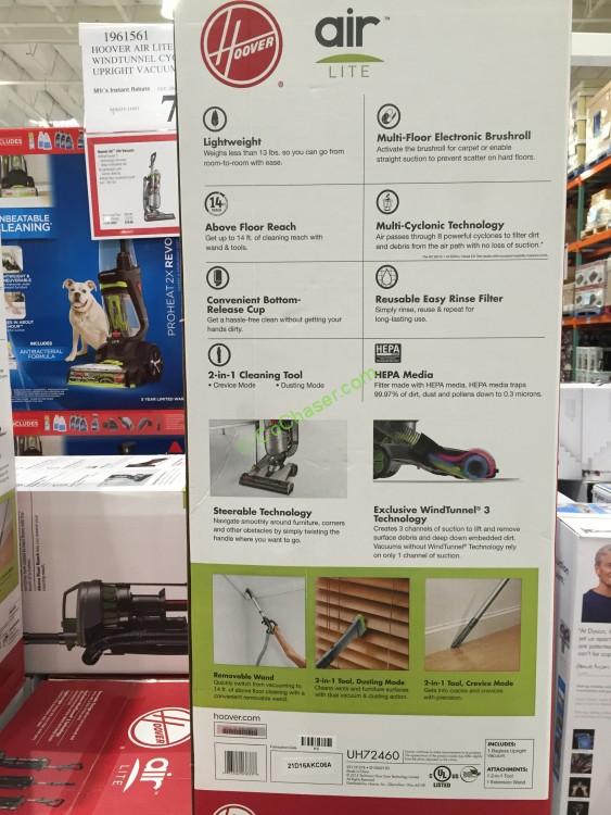 Hoover Air Lite Windtunnel 3 Upright Vacuum CostcoChaser