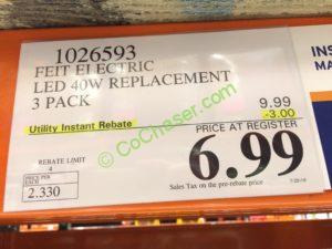 Costco-1026593-Felt-Electric-LED-40W-Replacement-tag