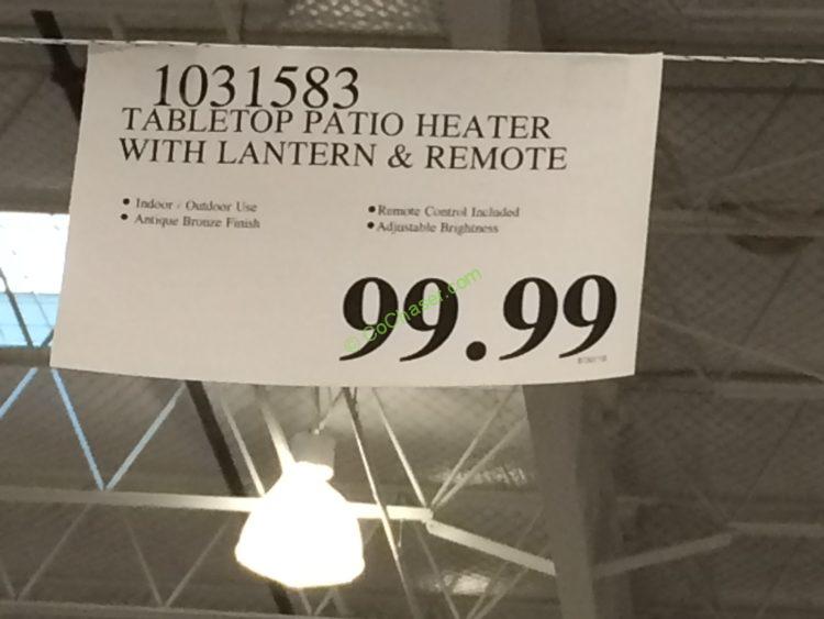 Costco1031583TabletopPatioHeatertag CostcoChaser
