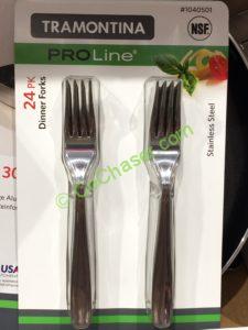 Costco-1040501-Tramontina-Stainless-Steel-24PK-Dinner-Forks
