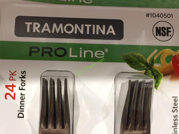 Costco1040501TramontinaStainlessSteel24PKDinnerForkspart