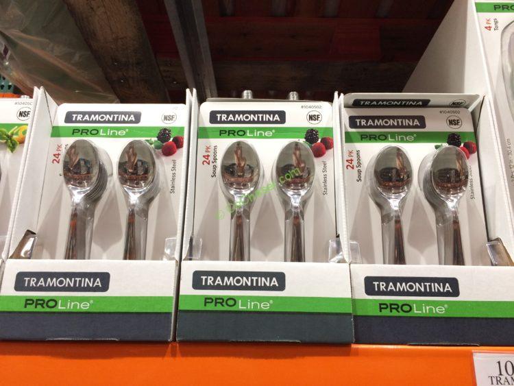 Costco-1040502-Tramontina-Stainless-Steel-24PK-Soup-Spoons-all