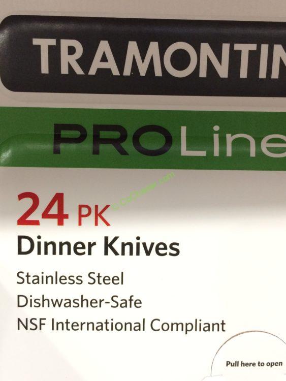 Costco1040503TramontinaStainlessSteel24PKDinnerKnivesspec