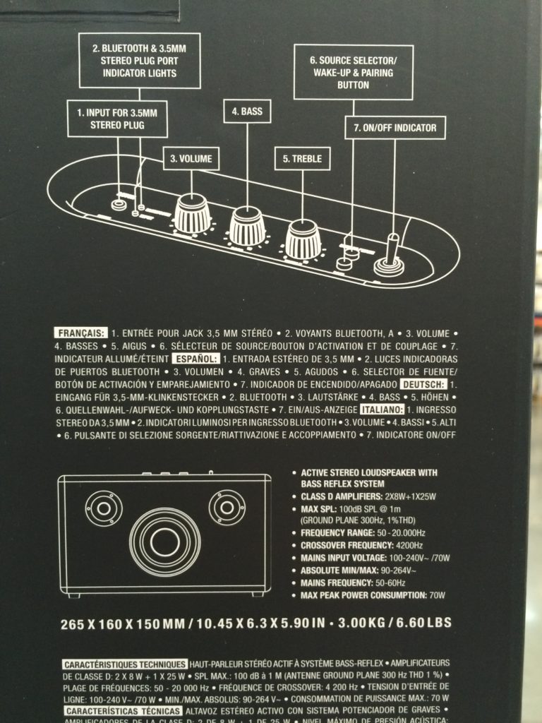 Costco1046000MarshallActionBluetoothSpeakeruse CostcoChaser