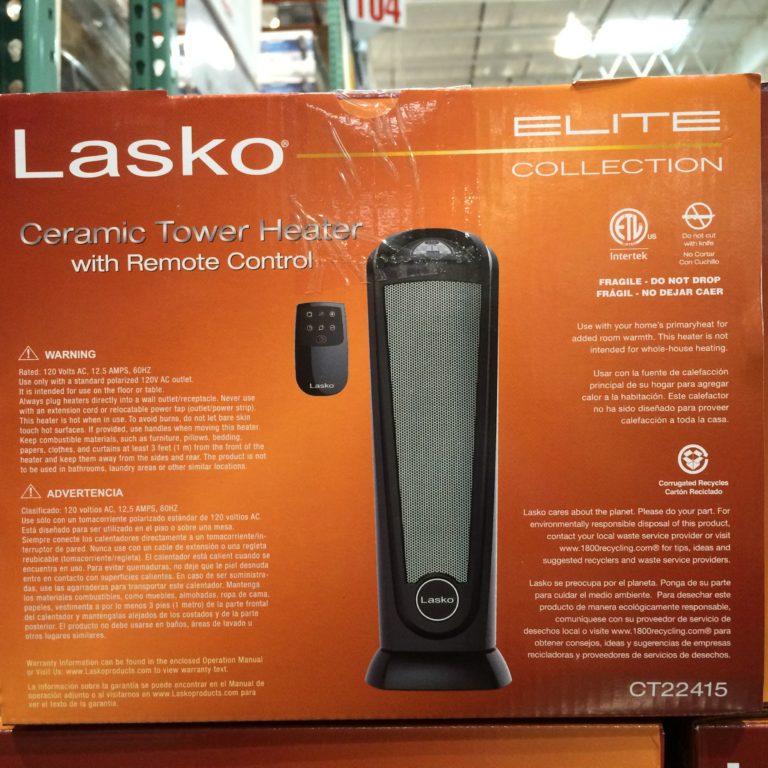 Lasko Ceramic Tower Heater Model CT22415 CostcoChaser