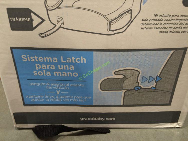 Costco1048897GracobabyProductsAffixHighbackBoosterCarSeatirem