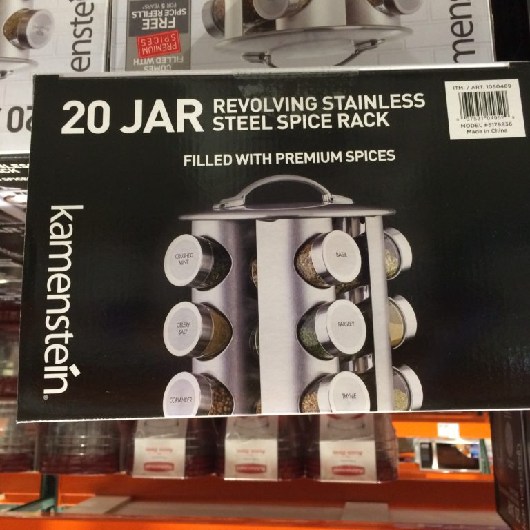 Kamenstein 20 Jar Spice Rack CostcoChaser