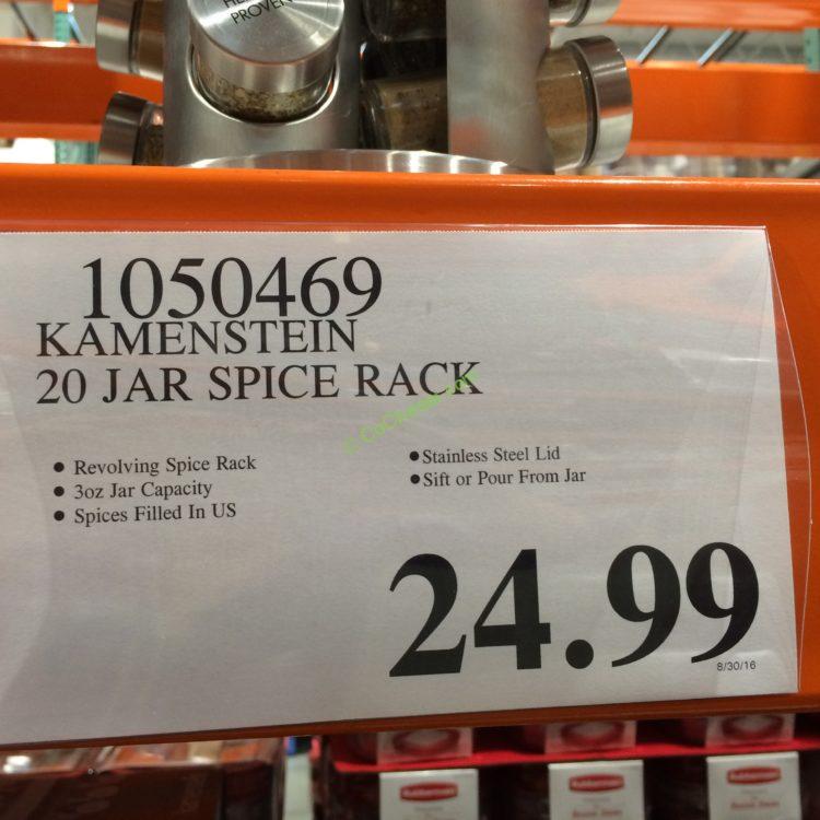 Costco-1050469-Kamenstein-20Jar-Spice-Rack-tag